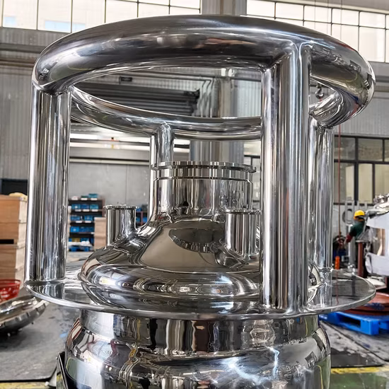 Estrattore sanitario a circuito chiuso da 200 libbre con doppio rivestimento di recupero, serbatoio di stoccaggio di prodotti chimici per acqua, olio solvente