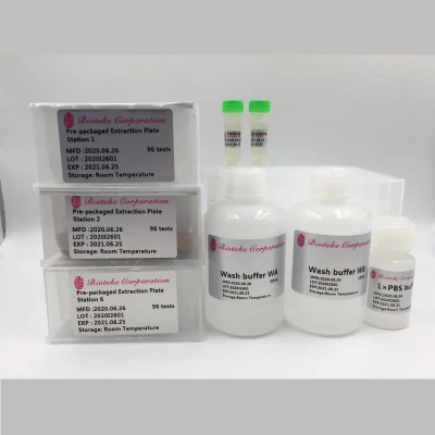 Kit di reagenti per kit di estrazione dell'acido nucleico DNA/Rna per estrattore di acido nucleico